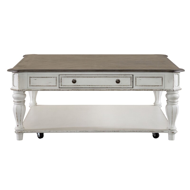 Magnolia Manor Oversized Square Cocktail Table 244OT1014