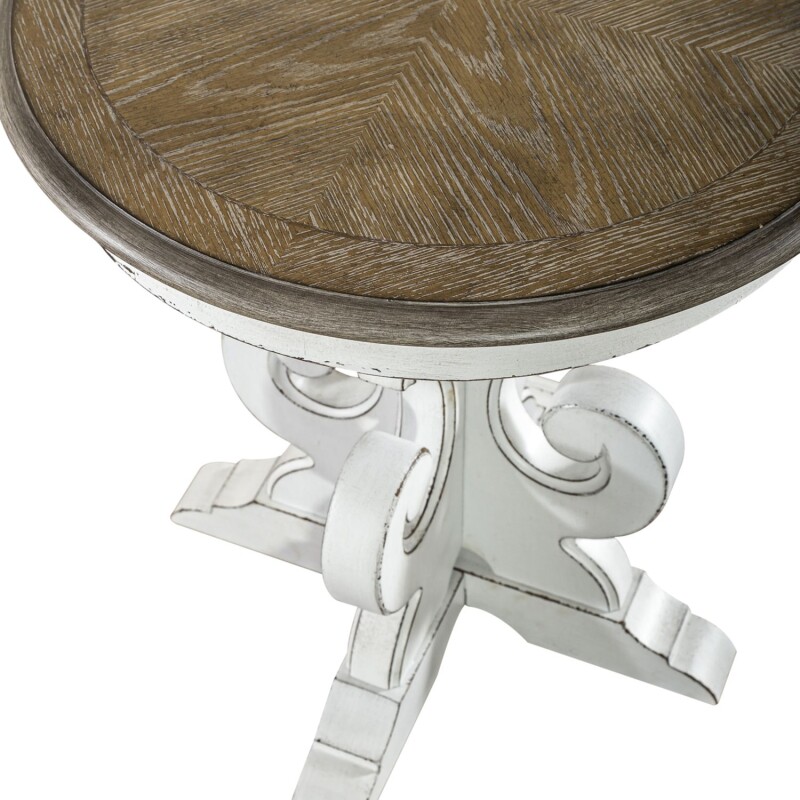 Magnolia Manor Round End Table 244OT1022