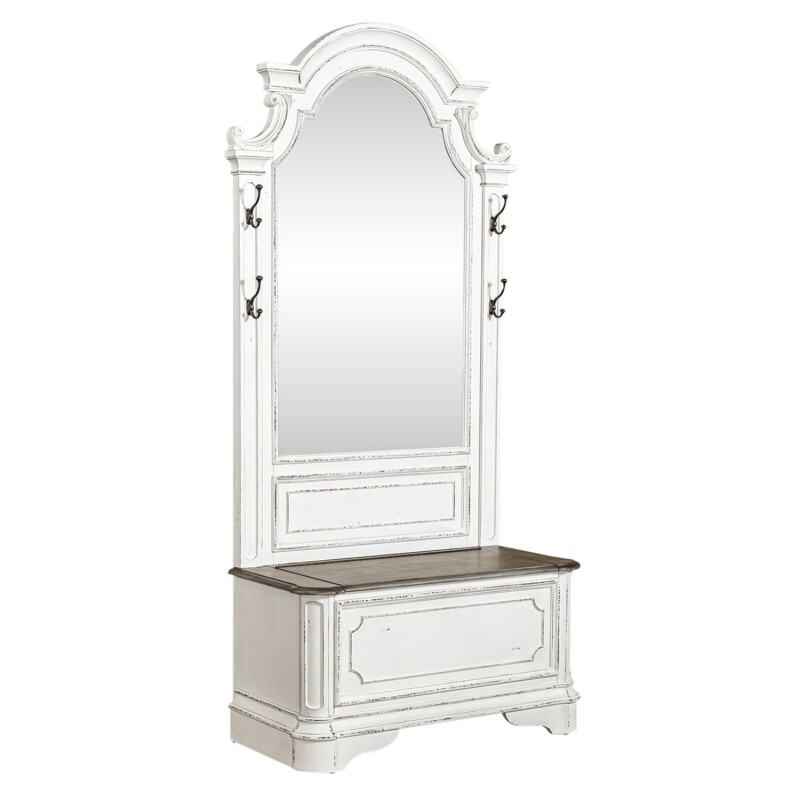 Magnolia Manor 2 Piece Hall Tree Set 244OT2PCS