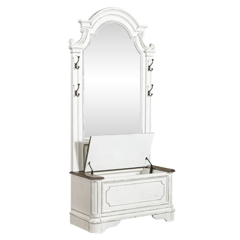 Magnolia Manor 2 Piece Hall Tree Set 244OT2PCS