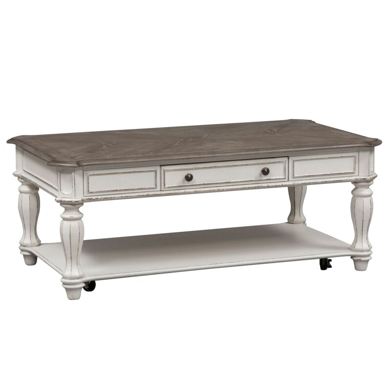 Magnolia Manor 3 Piece Set (1-Cocktail 2-End Tables) 244OT3PCS