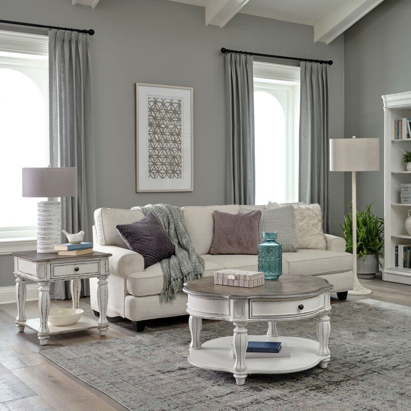 Magnolia Manor 3 Piece Set (1-Cocktail 2-End Tables) 244OTO3PCS