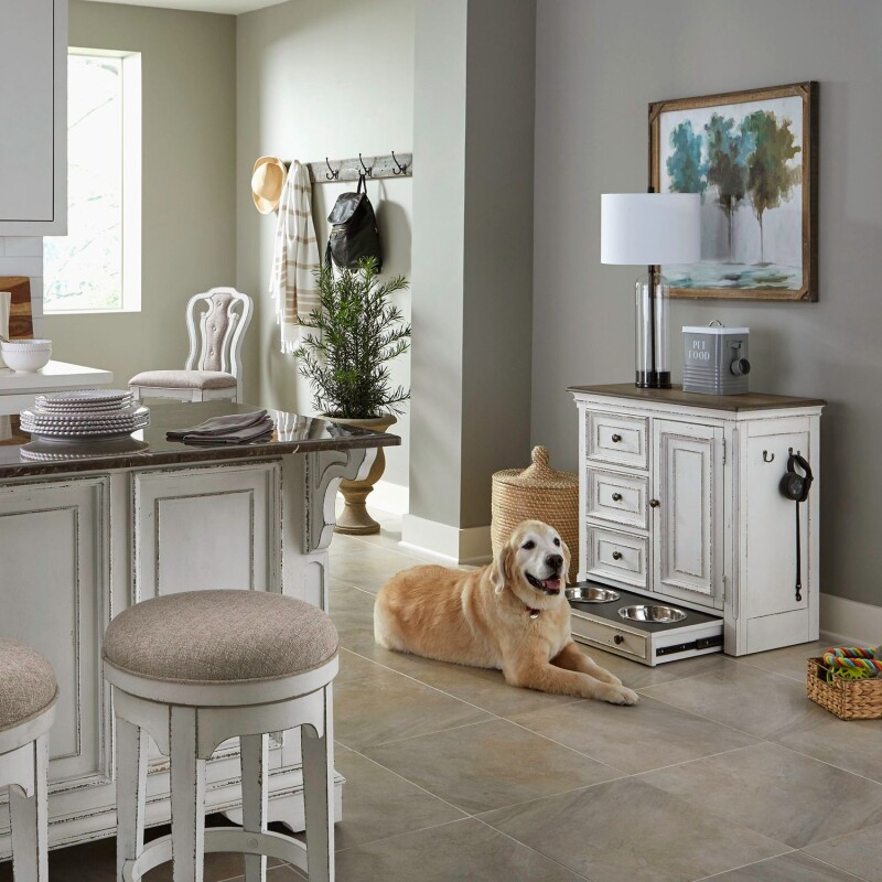 Magnolia Manor Pet Feeder Cabinet 244PF1000
