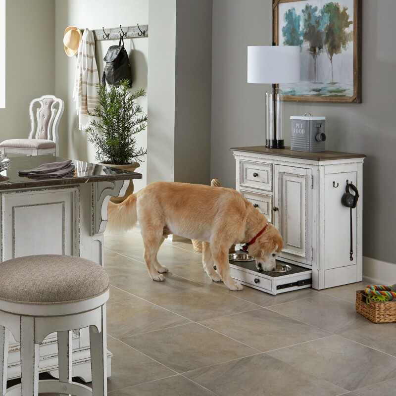 Magnolia Manor Pet Feeder Cabinet 244PF1000