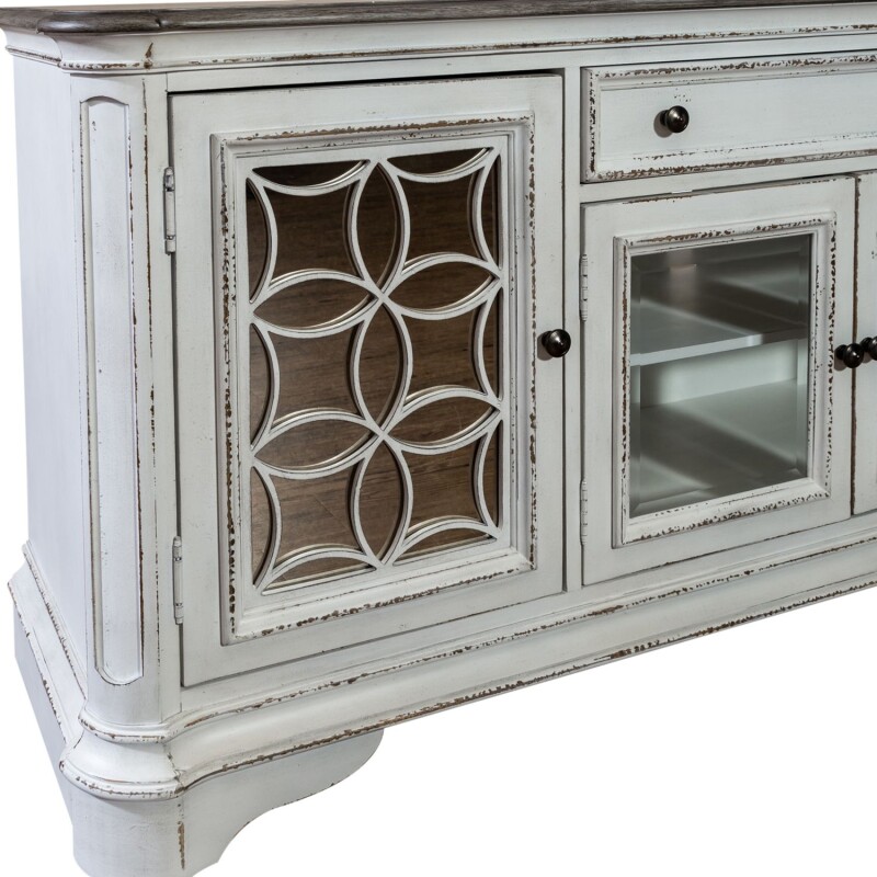 Magnolia Manor Entertainment TV Stand 244TV74