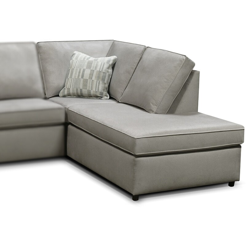 2450-37 Huck Right Arm Facing Corner Bumper Chaise 245037
