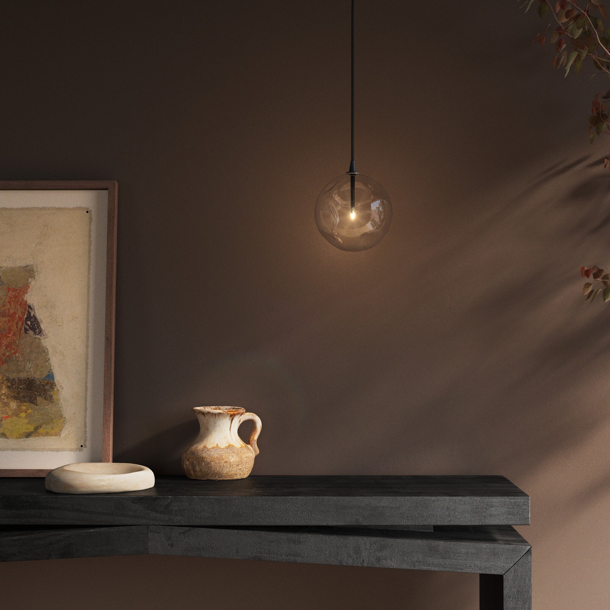 Glass Globe Pendant - 245063-007 245063007
