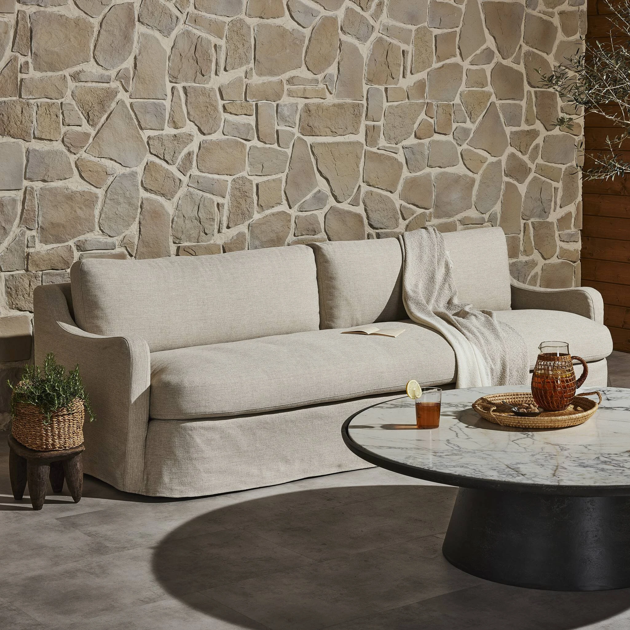 Aurelia Outdoor Sofa 96" - 247110-002 247110002