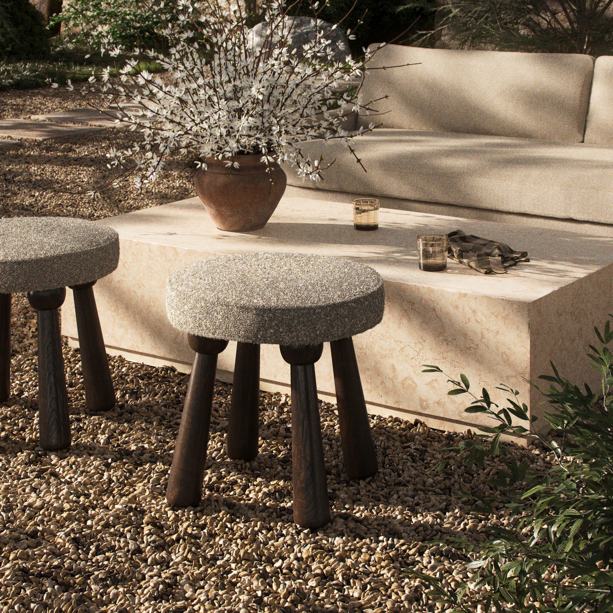 Halen Outdoor Stool - 247261-001 247261001