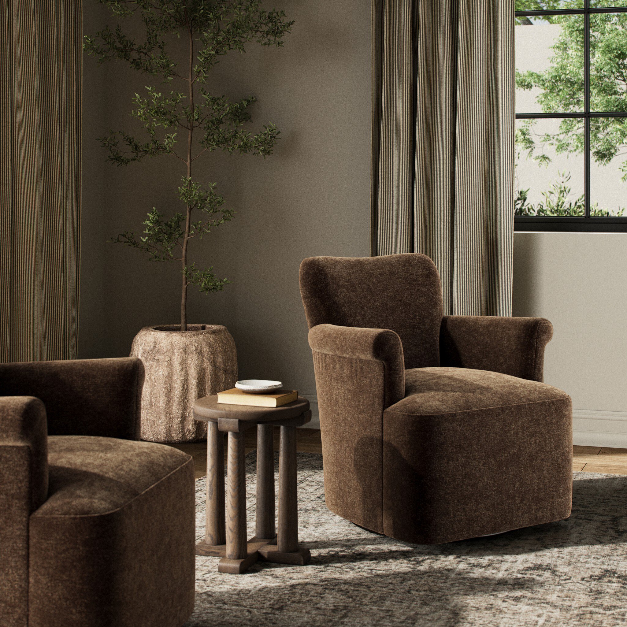 Camellia Swivel Chair - 247277-008 247277008