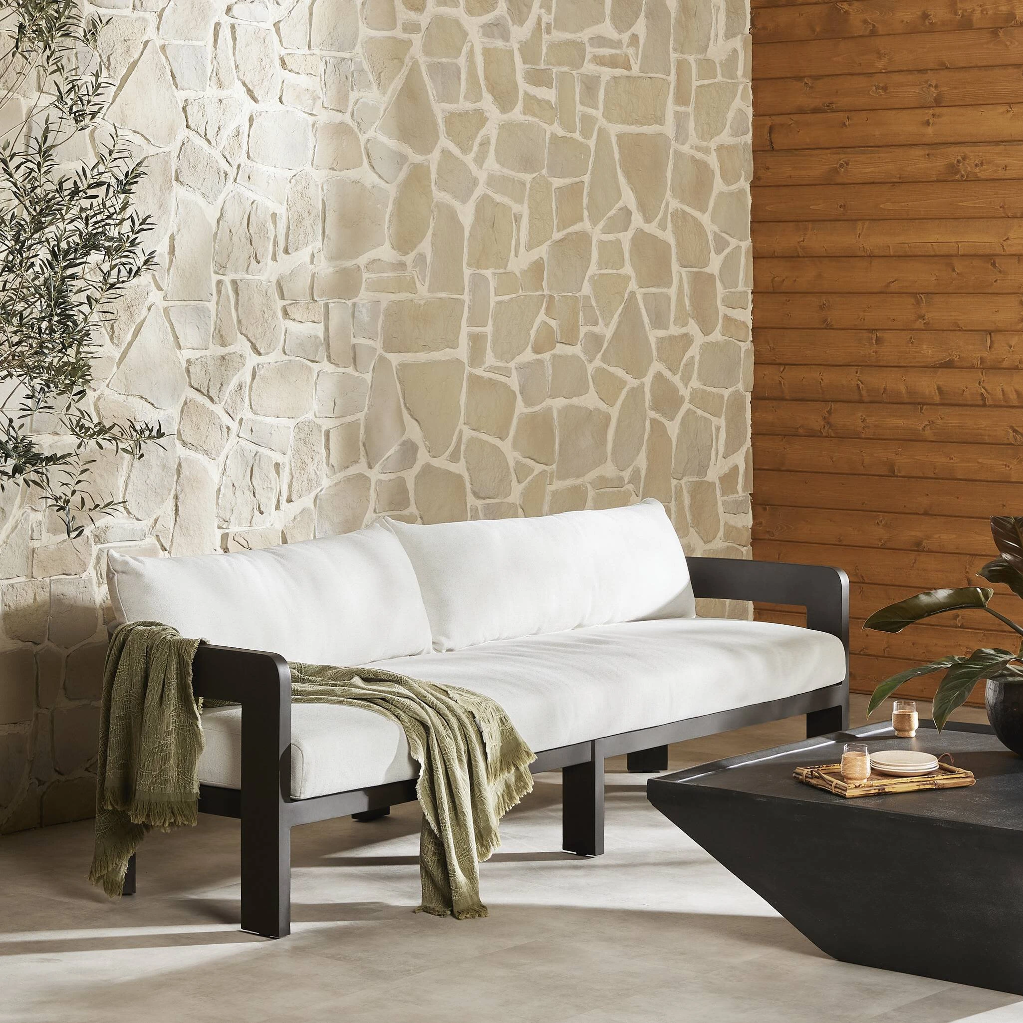 Jackson Outdoor Metal Sofa - 247453-001 247453001