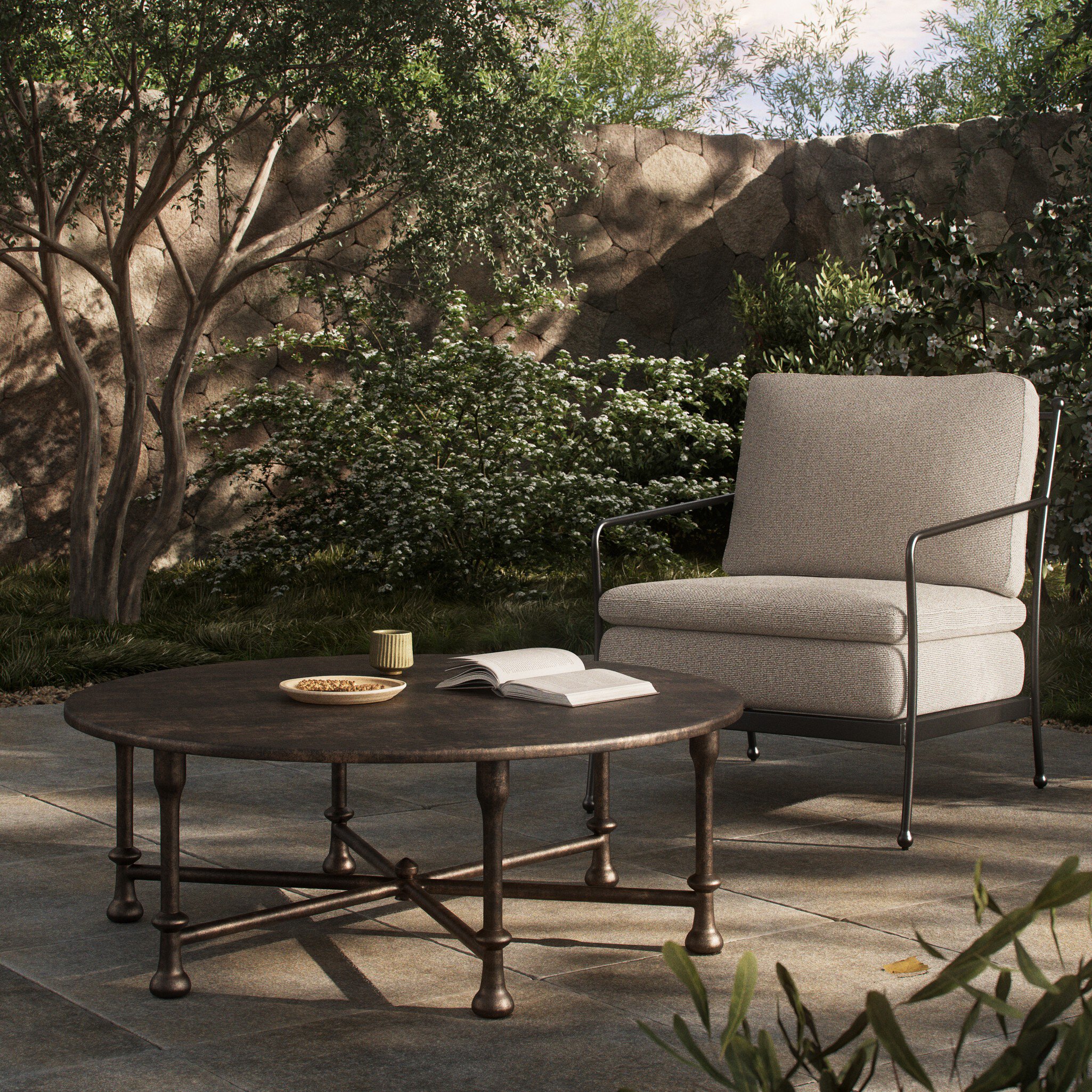 Leblanc Outdoor Coffee Table - 247885-001 247885001