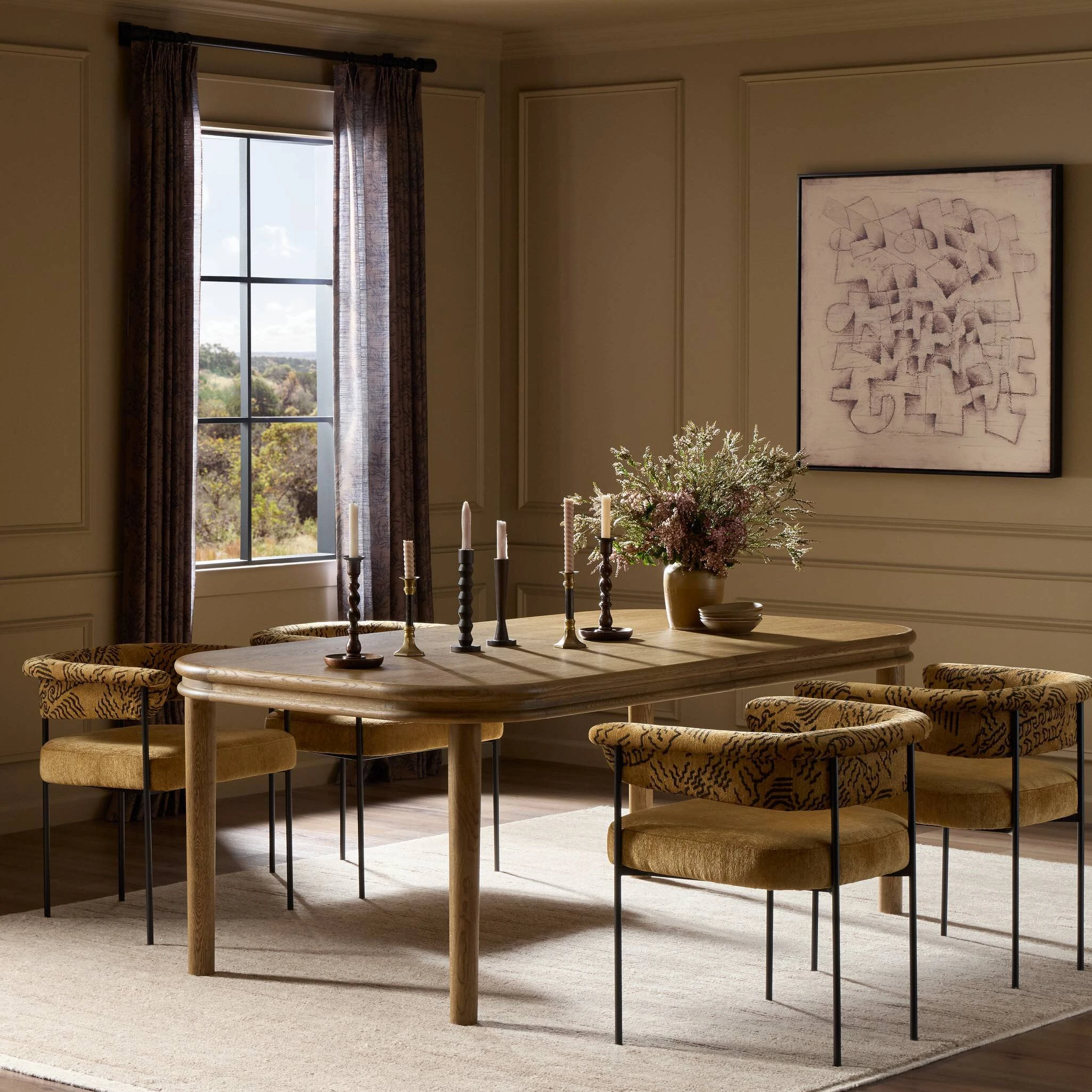 Florent Dining Table - 249010-002 249010002