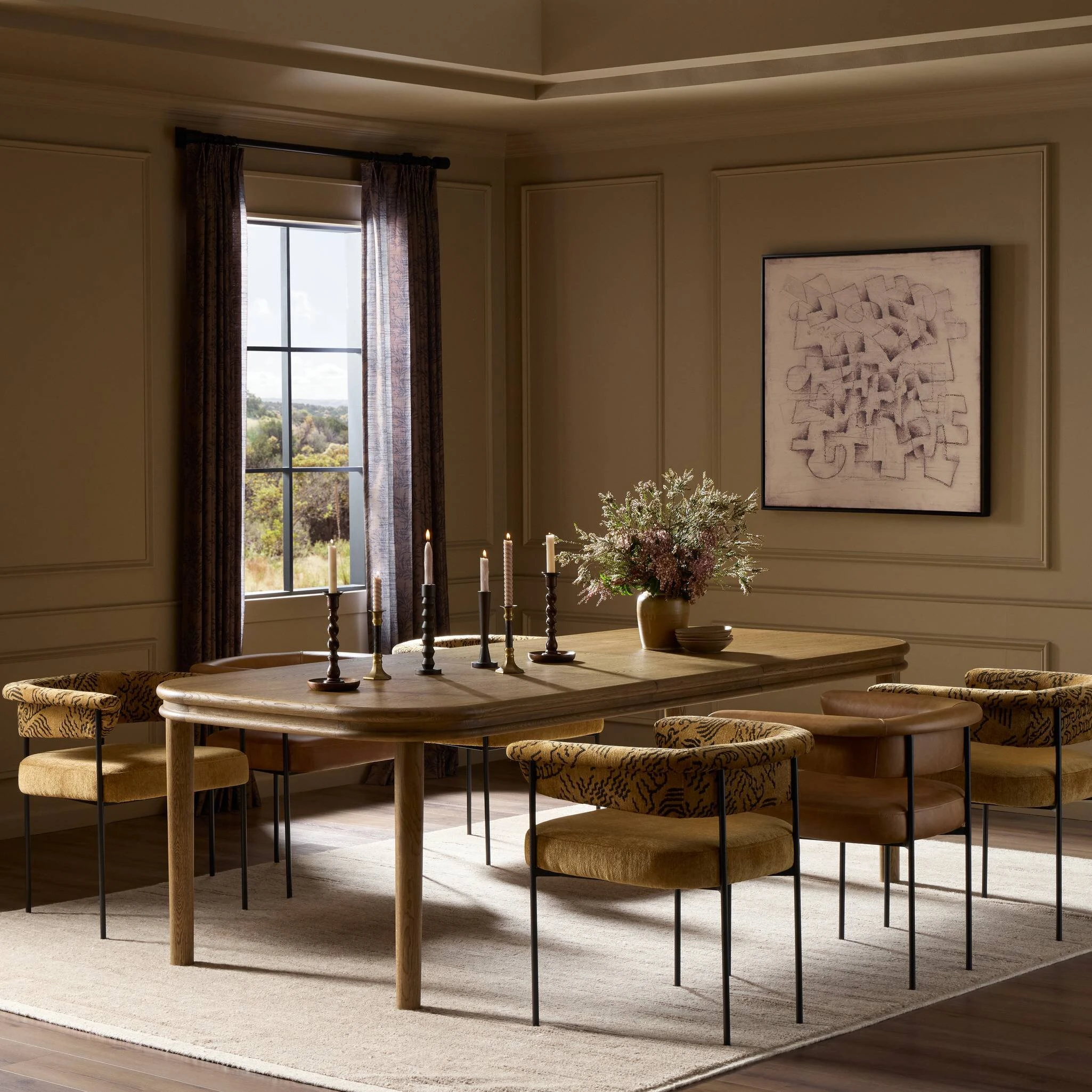 Florent Dining Table - 249010-002 249010002