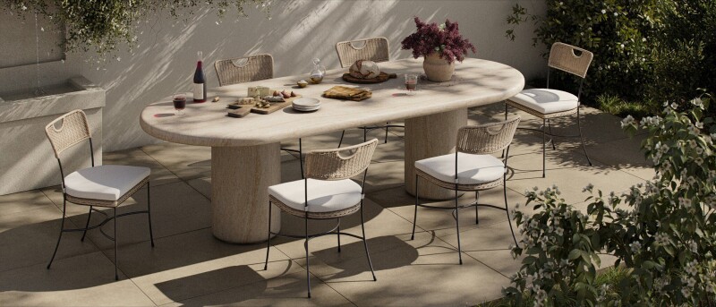 Poole Outdoor Dining Table-102" - 249040-001 249040001