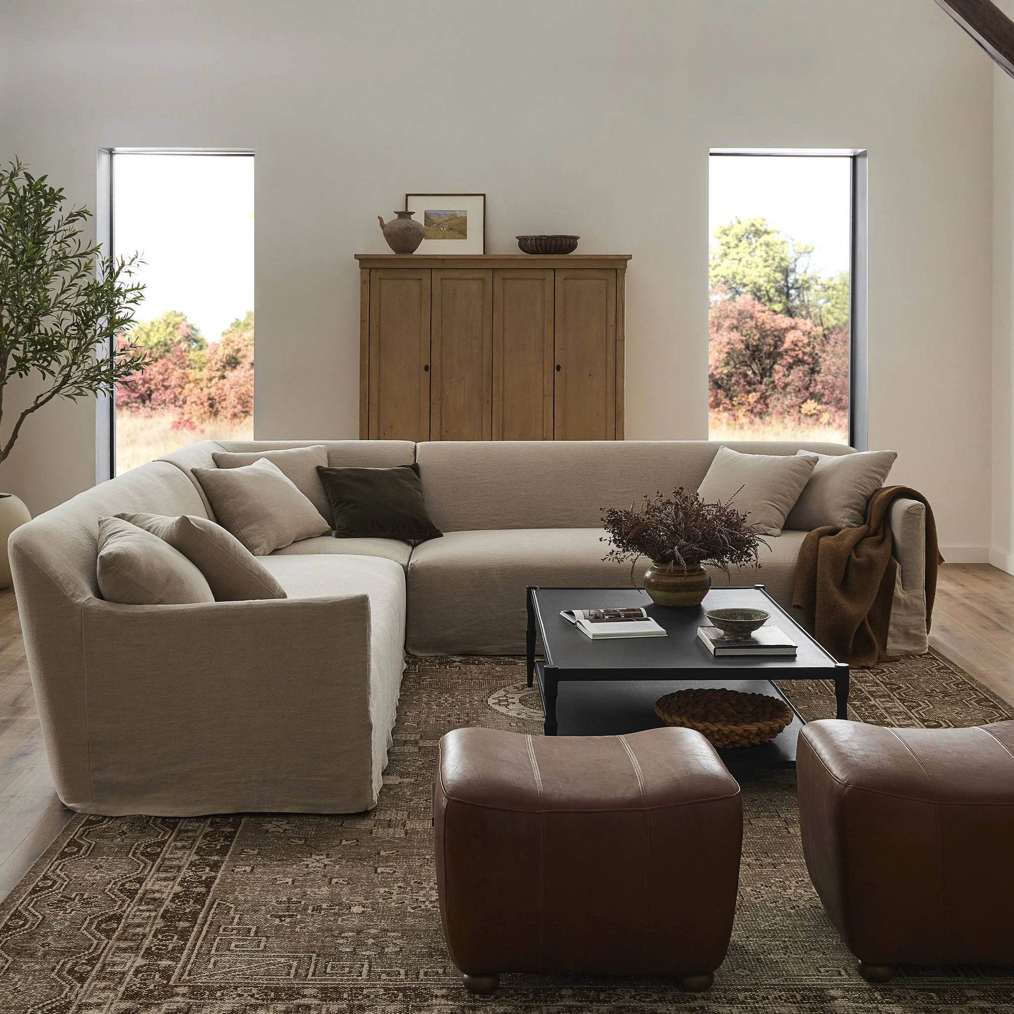 Lowell 3Pc Sectional - 249228-001 249228001