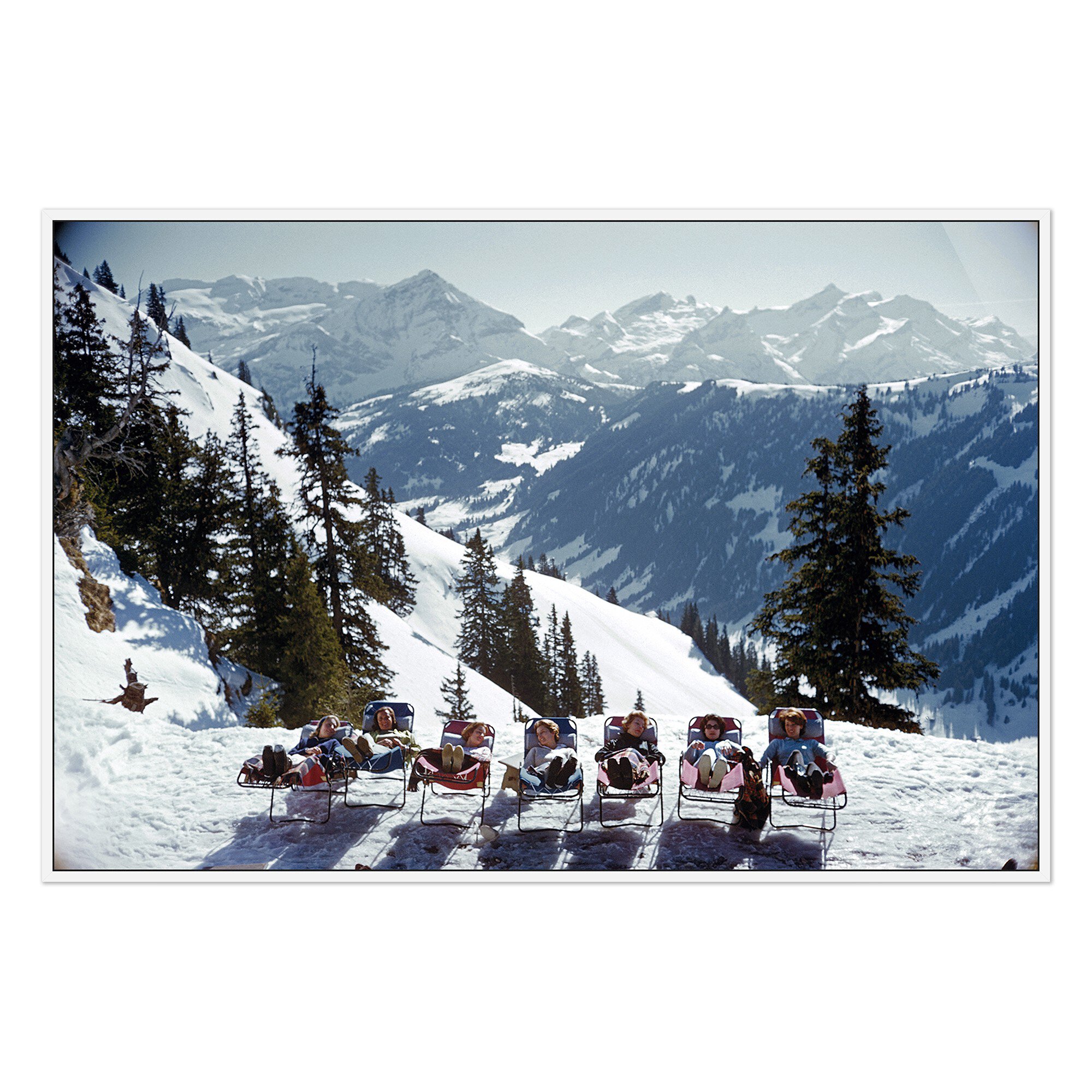 Lounging In Gstaad by Slim Aarons - 250750-005 250750005