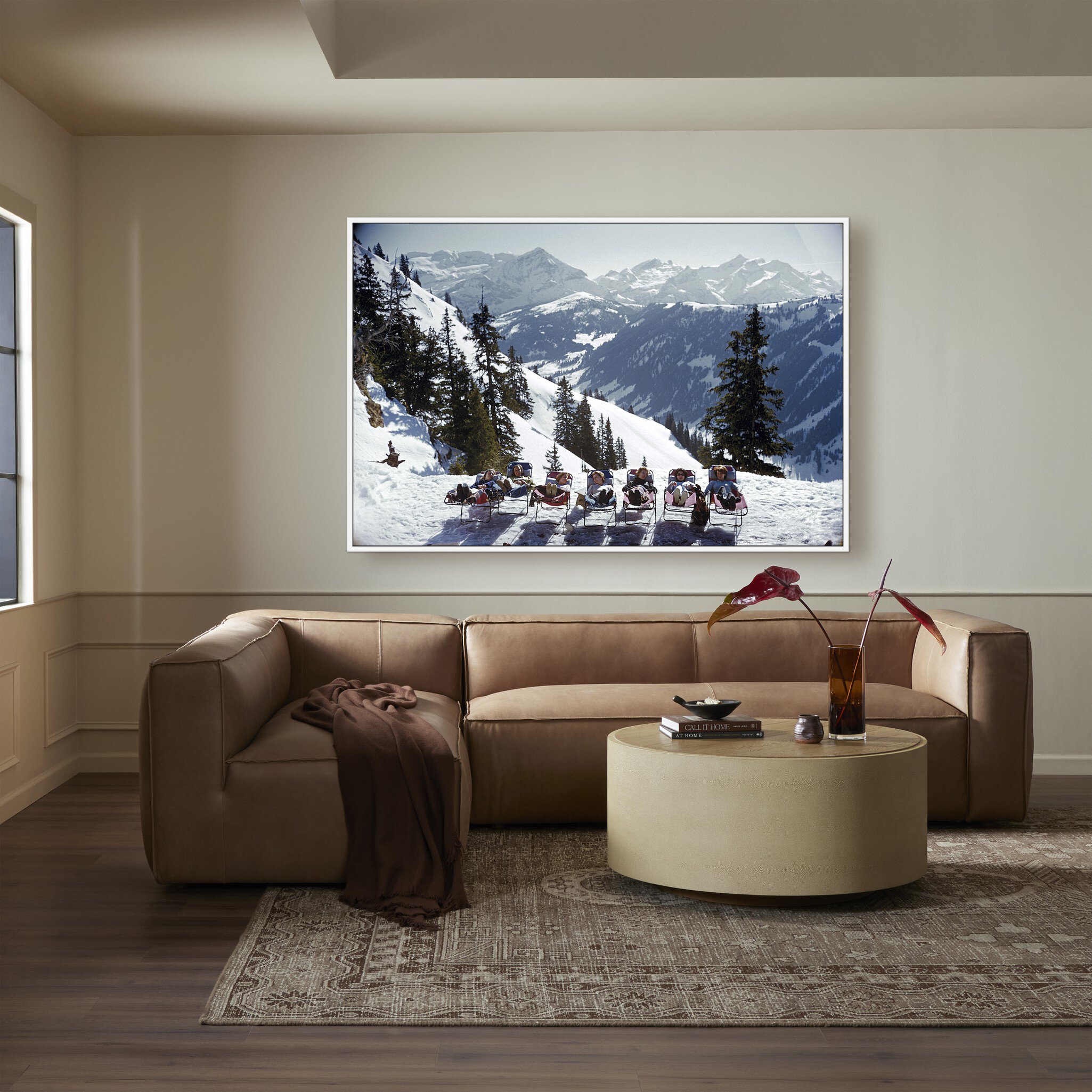 Lounging In Gstaad by Slim Aarons - 250750-006 250750006