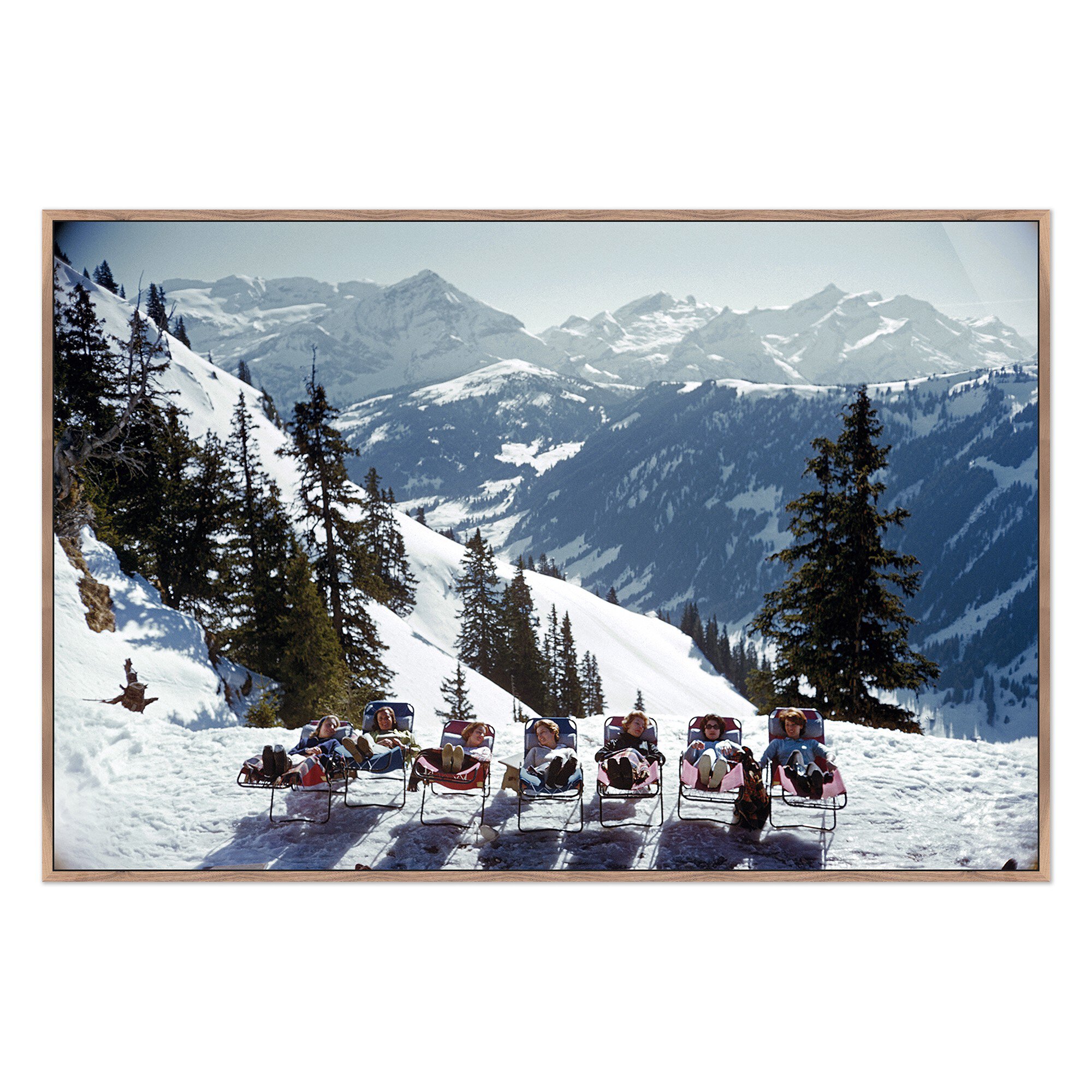 Lounging In Gstaad by Slim Aarons - 250750-012 250750012