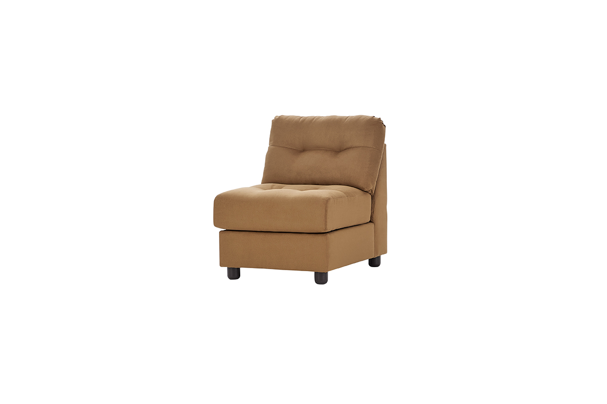 25100 Armless Chair Bonanza Brassy 25100AC01