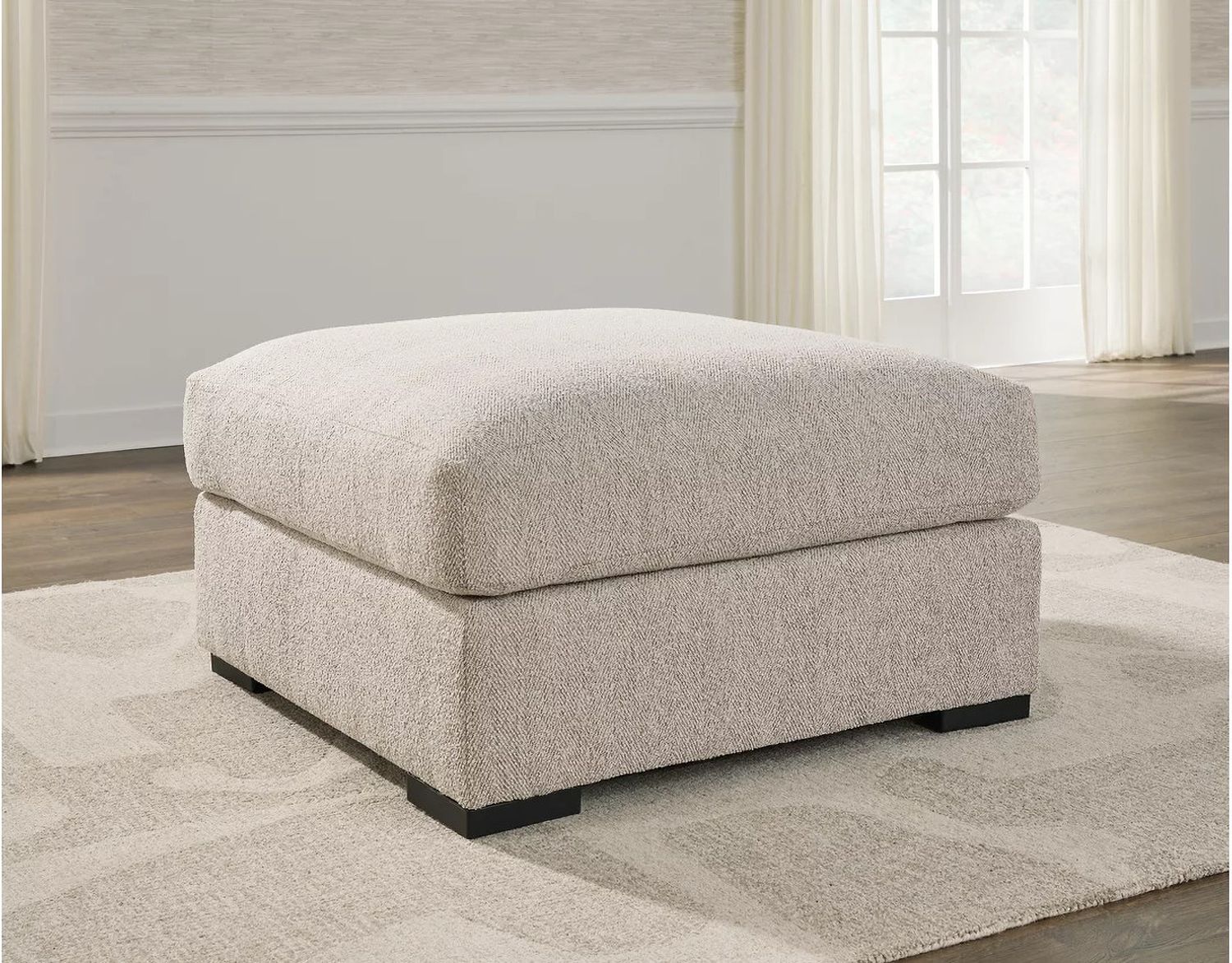 Ballyton Oversized Accent Ottoman In Sand 2510208