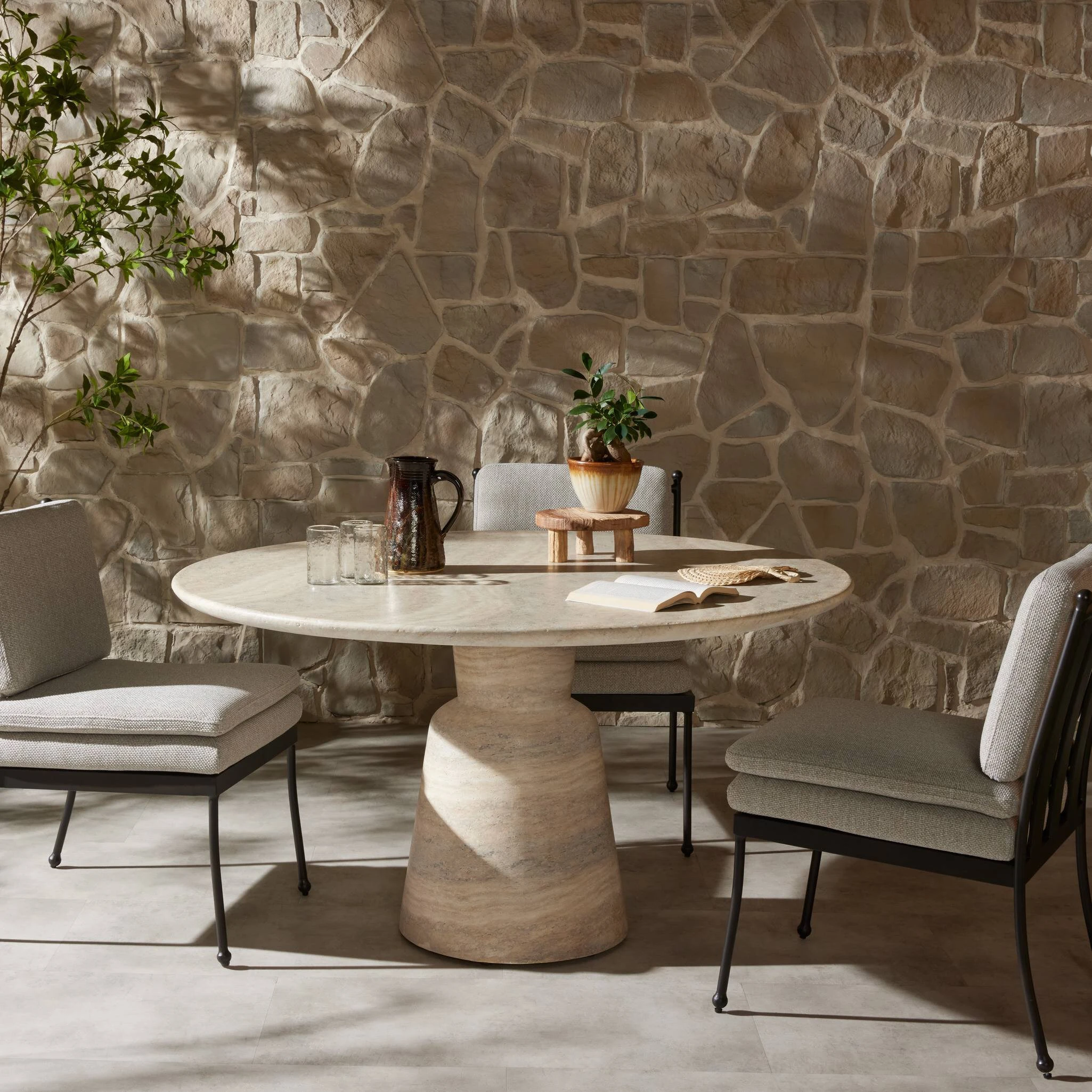 Marsh Outdoor Dining Table-55'' - 251184-001 251184001