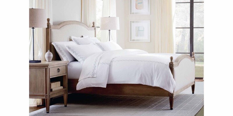 Charlotte Upholstered Bed with Footboard 2511K173