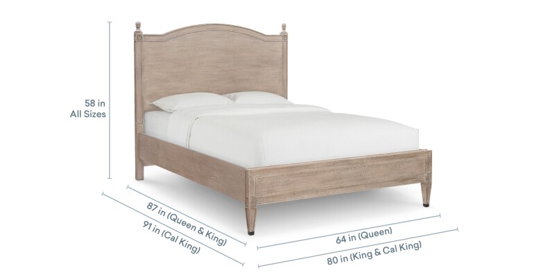 Charlotte Panel Bed 2511K179