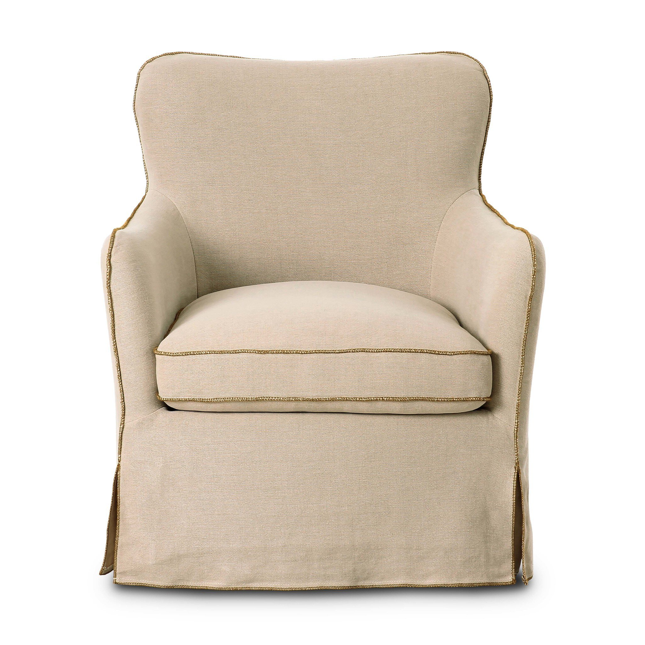 Devon Slipcover Swivel Chair - 251330-001 251330001