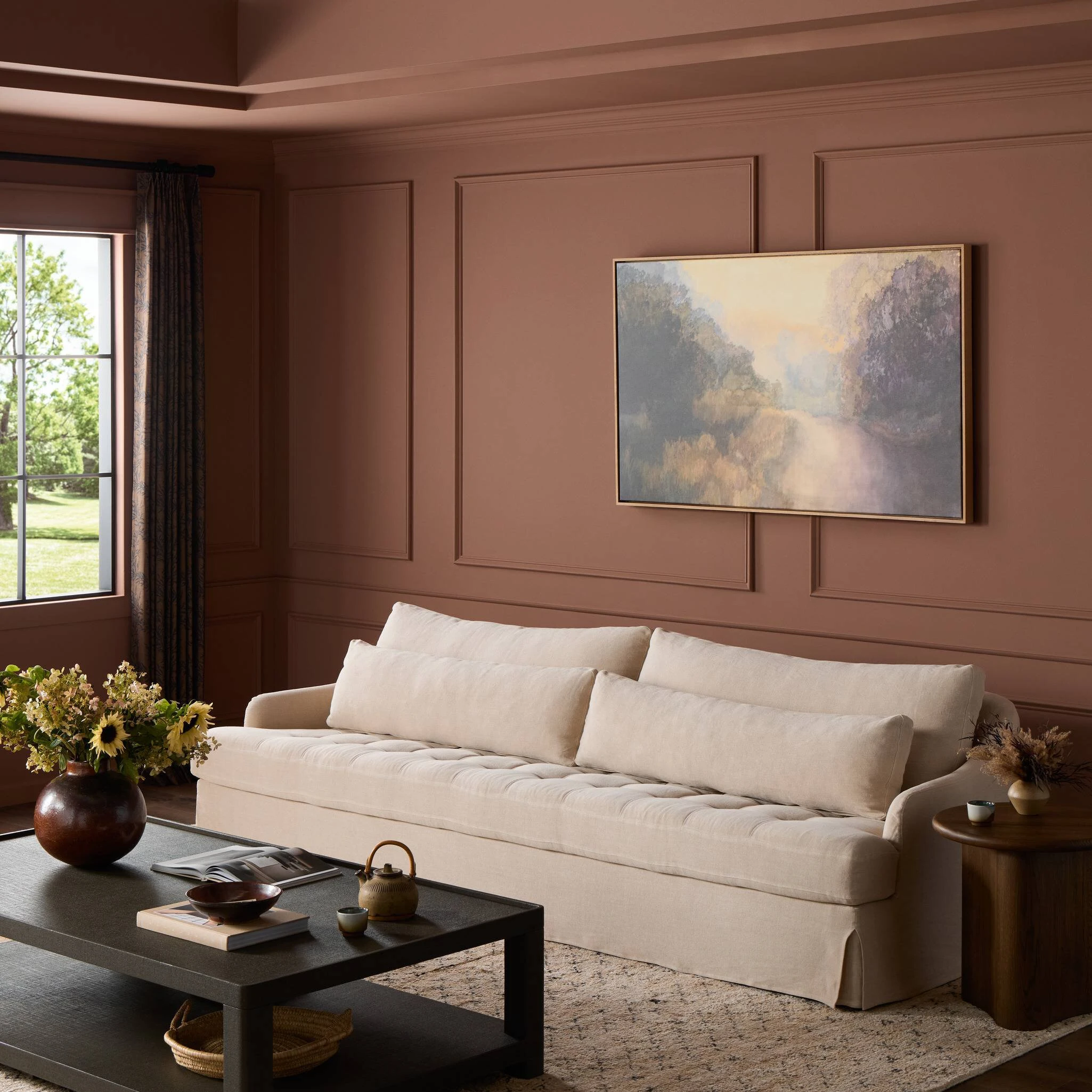 Keena Slipcover Sofa -108" - 251616-001 251616001