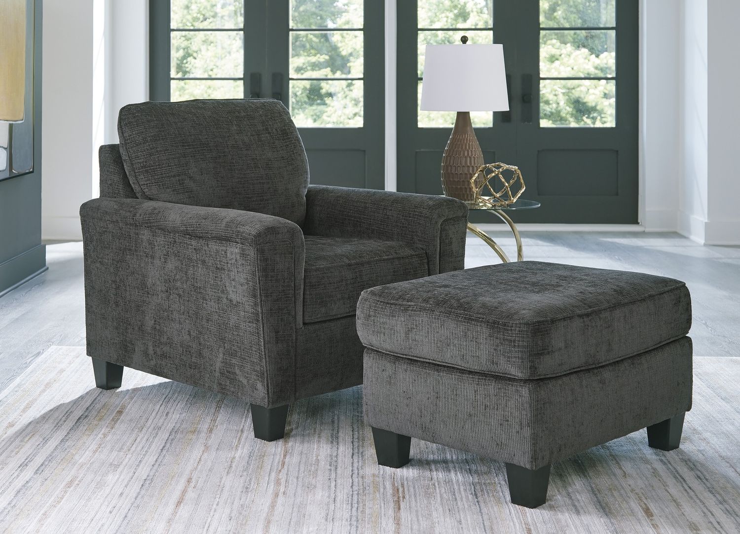 Erinslane Ottoman In Dusk 2520614