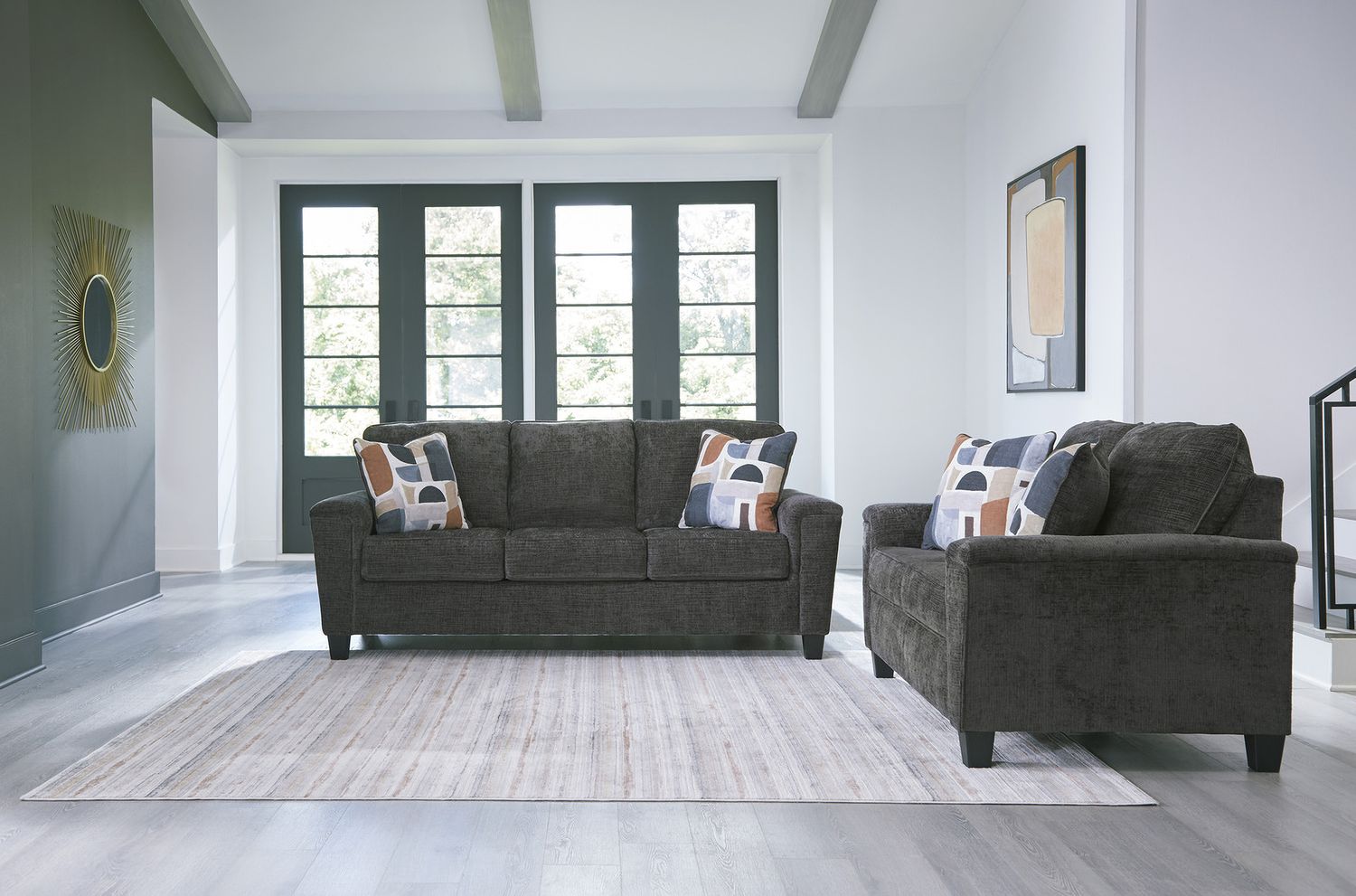 Erinslane Living Room Set In Dusk 25206U1