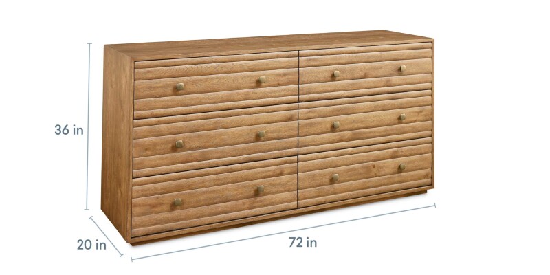Andora 6 Drawer Dresser 25300237