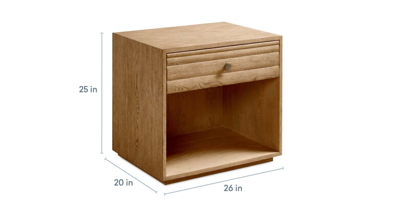 Andora Open Nightstand 25300271