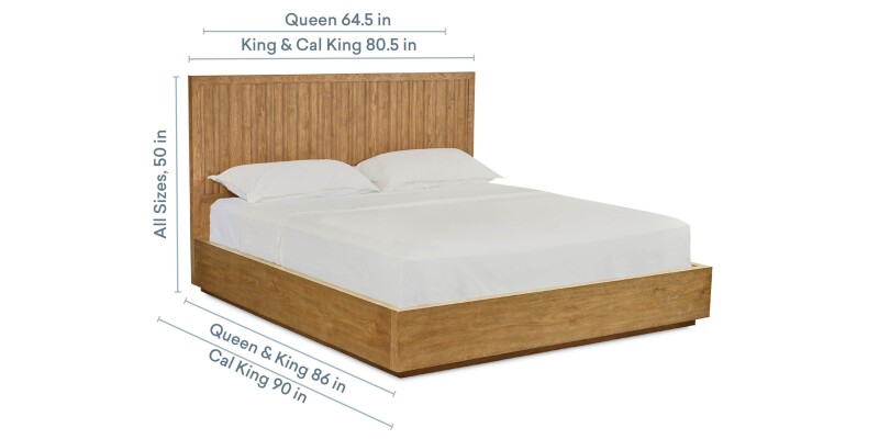 Andora Panel Bed 2530K169