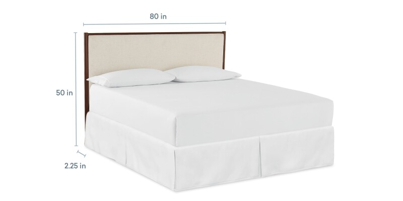Copenhagen Upholstered Bed 2535H166