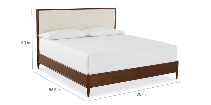 Copenhagen Upholstered Bed 2535K166