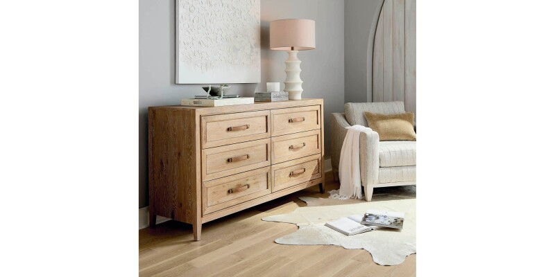 Courtland 6 Drawer Dresser 25710237Z