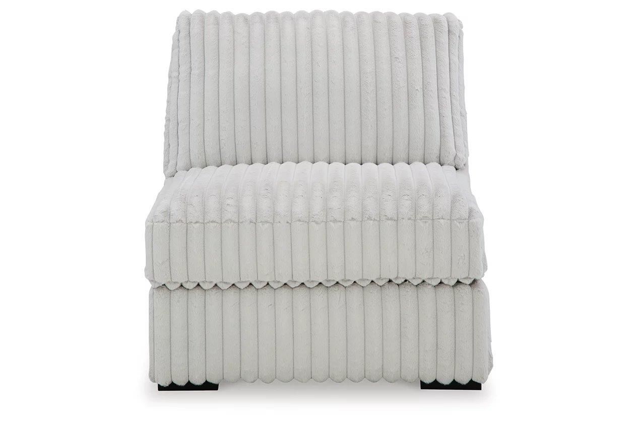 Stupendous Armless Chair In Alloy 2590346