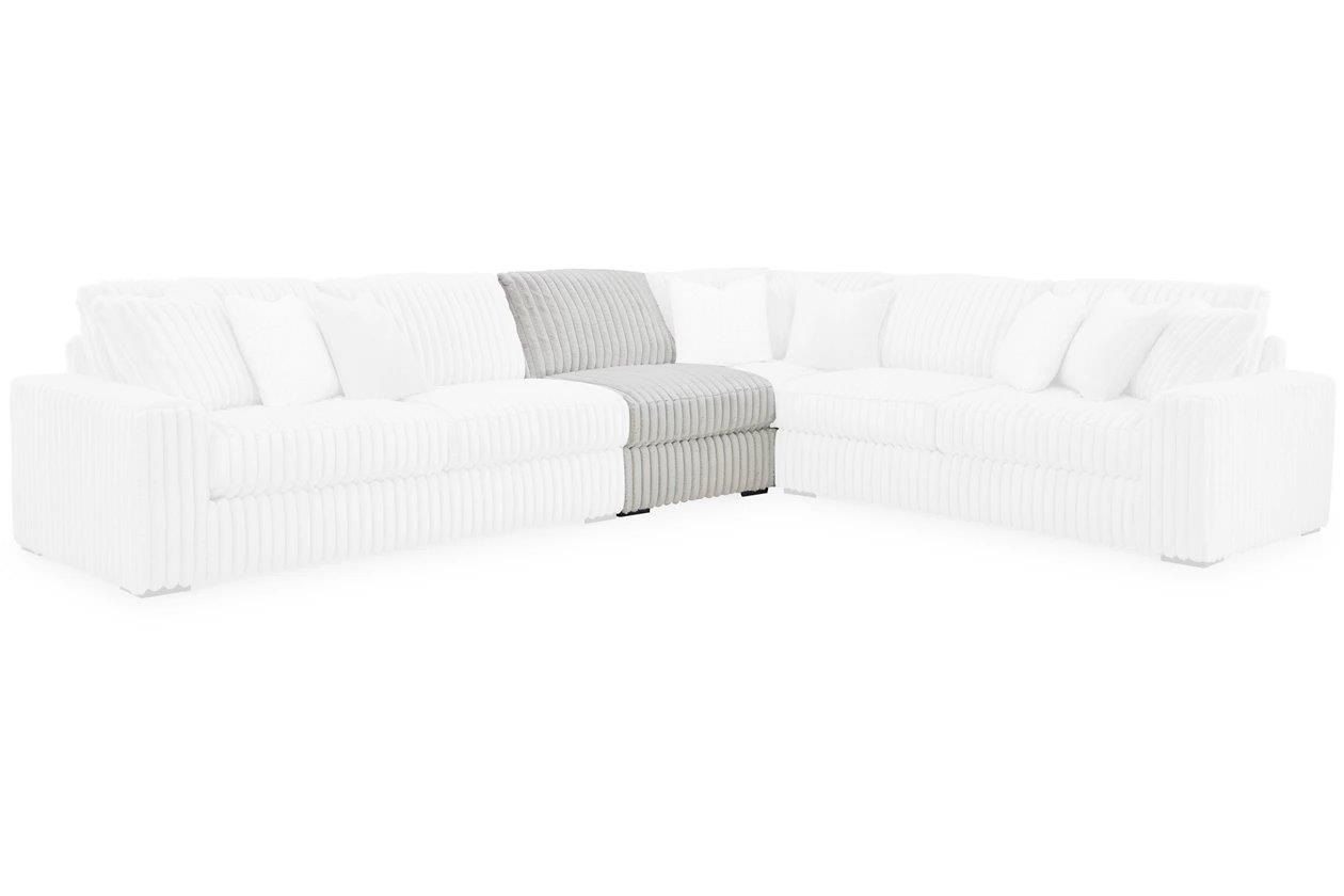 Stupendous Armless Chair In Alloy 2590346