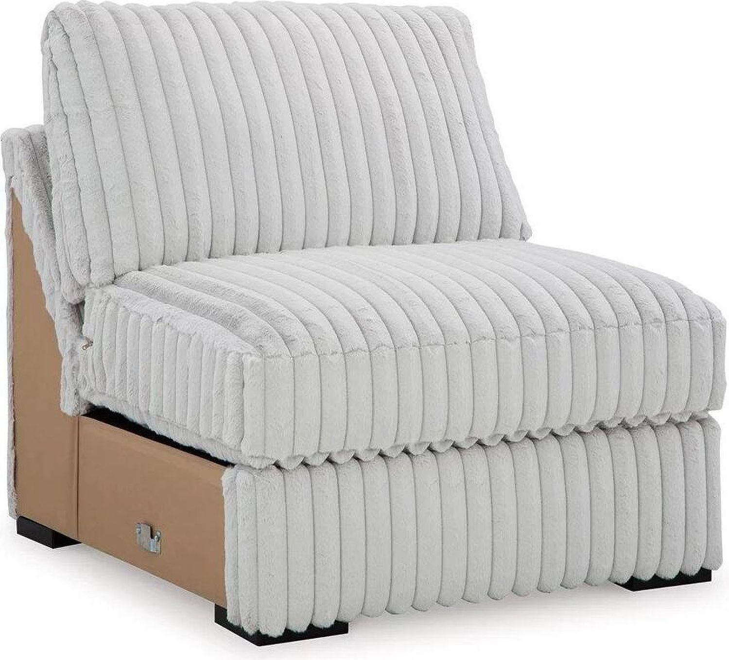 Stupendous 3-Piece Sectional In Alloy 25903S1