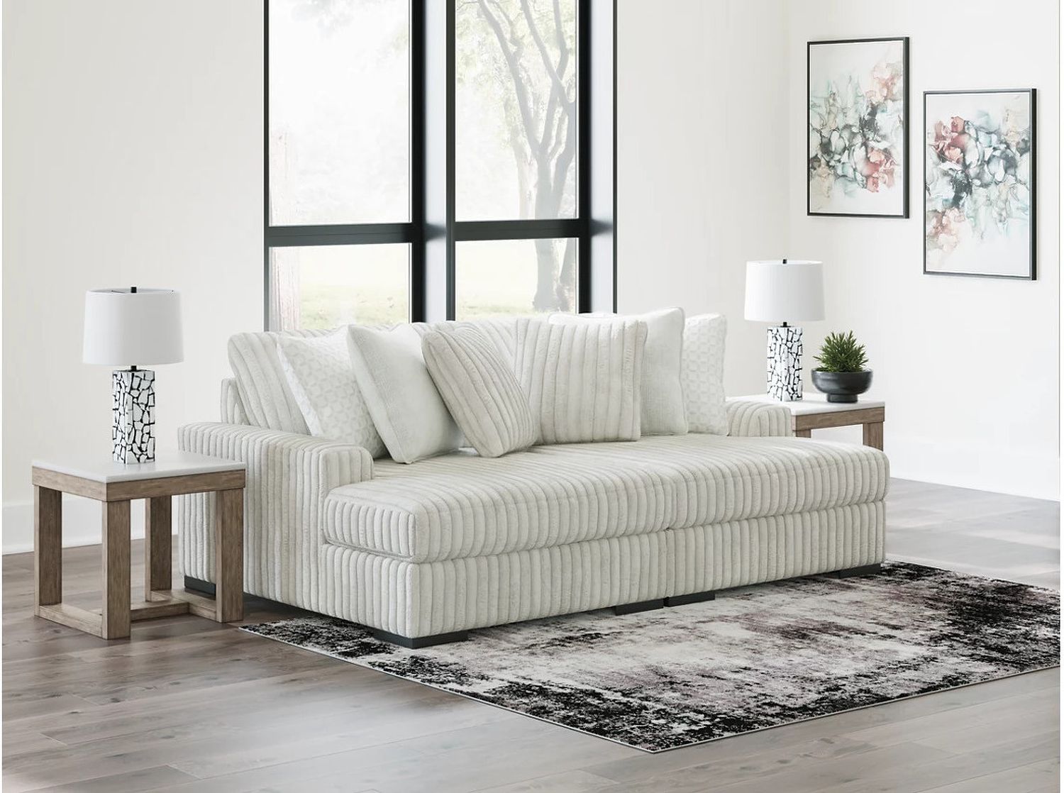 Stupendous Super Chaise In Alloy 25903S16