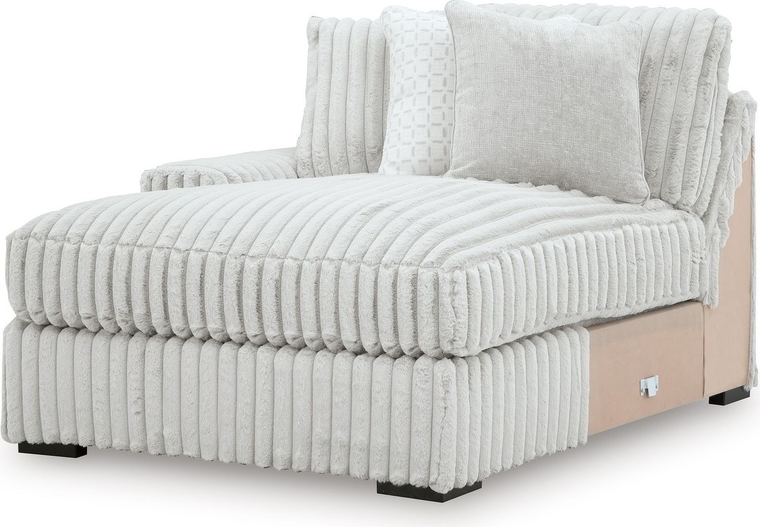 Stupendous Super Chaise In Alloy 25903S16