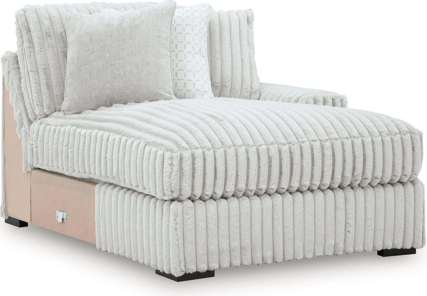Stupendous Super Chaise In Alloy 25903S16