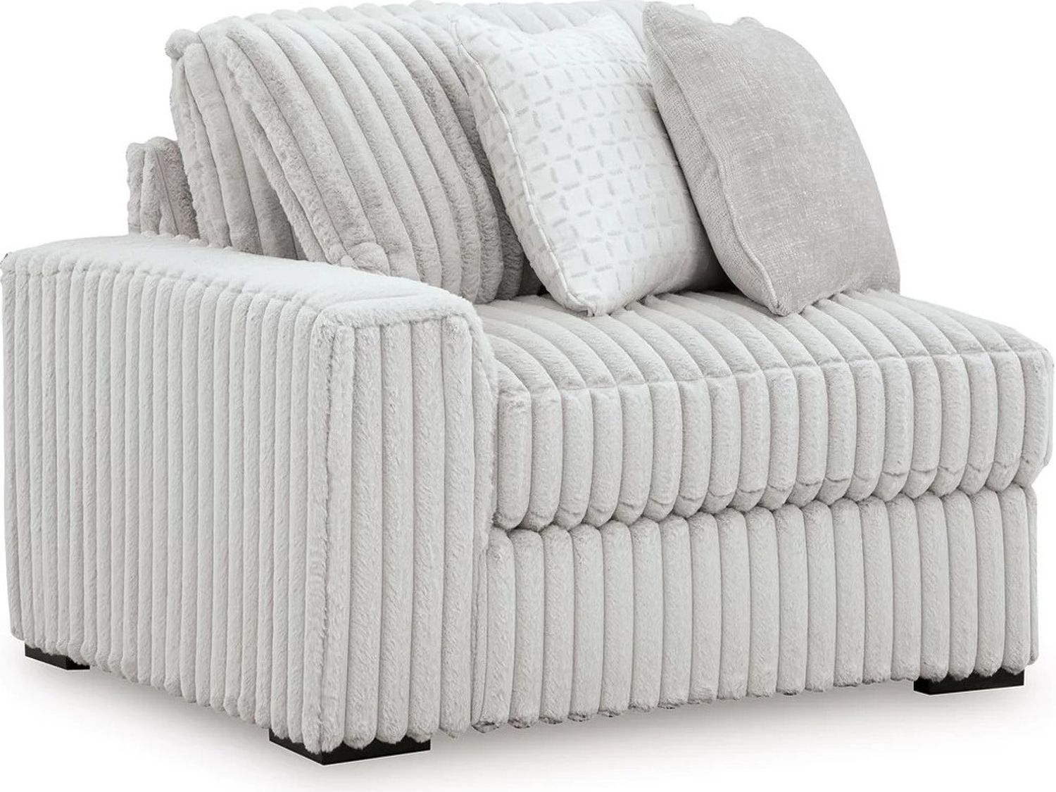 Stupendous 6-Piece Sectional with RAF Chaise In Alloy 25903S22