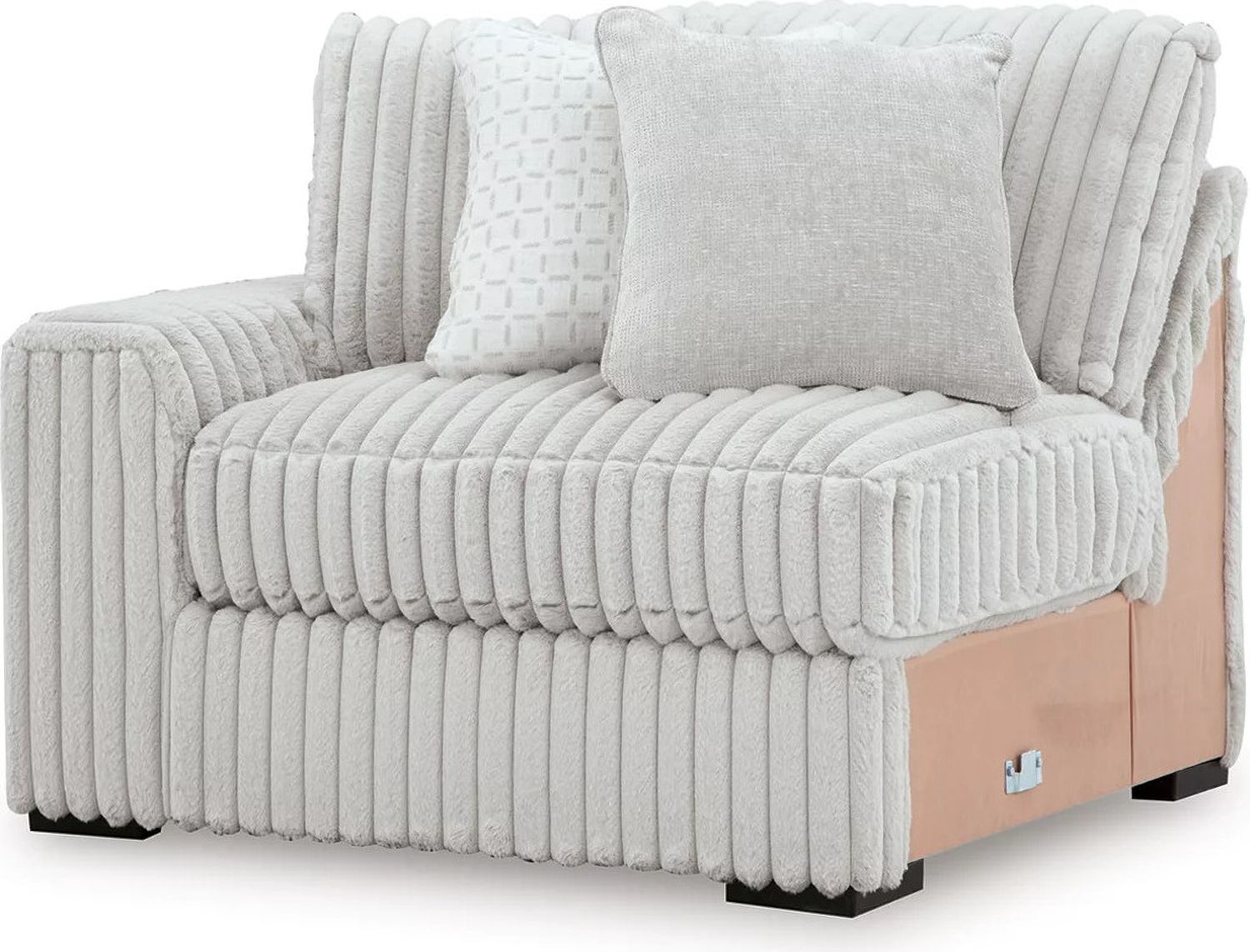Stupendous 6-Piece Sectional with RAF Chaise In Alloy 25903S22