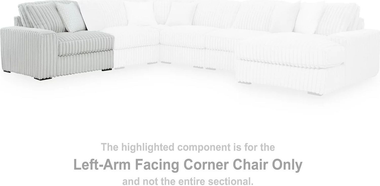 Stupendous 5-Piece Sectional In Alloy 25903S24