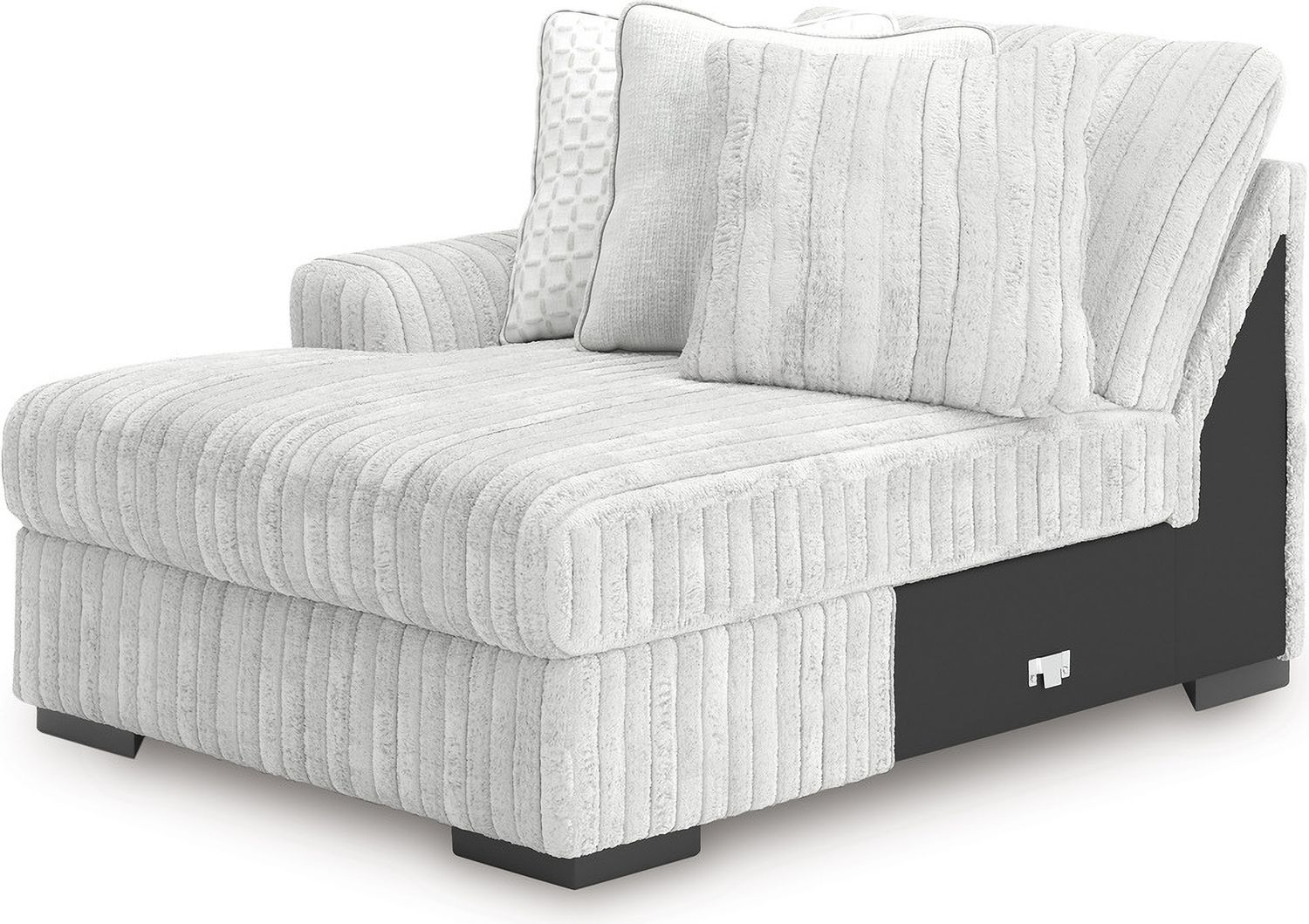 Stupendous 2-Piece Sectional with LAF Chaise In Alloy 25903S6