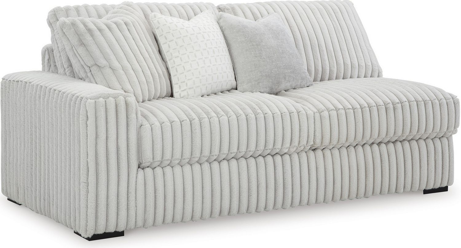 Stupendous 2-Piece Sectional with RAF Chaise In Alloy 25903S7