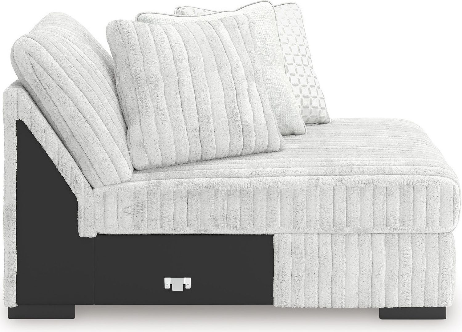 Stupendous 2-Piece Sectional with RAF Chaise In Alloy 25903S7